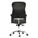 SILLA PARA OFICINA EJECUTIVA EN CUERINA RECLINABLE GIRATORIA BELGRADO