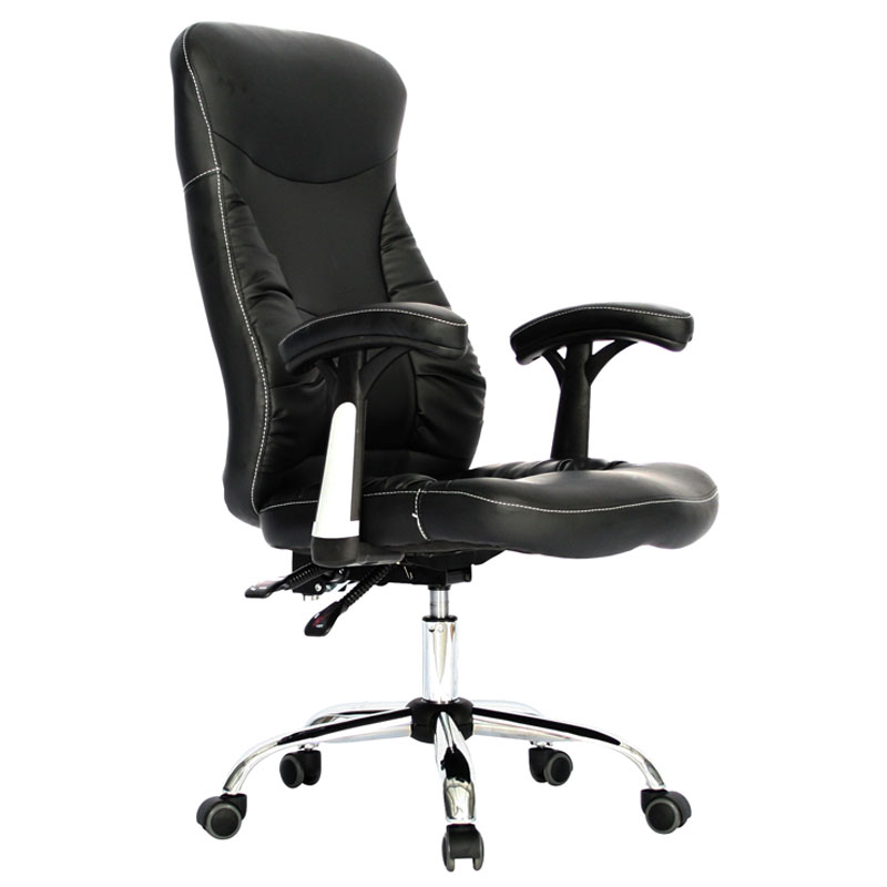 SILLA PARA OFICINA EJECUTIVA EN CUERINA RECLINABLE GIRATORIA BELGRADO