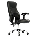 SILLA PARA OFICINA EJECUTIVA EN CUERINA RECLINABLE GIRATORIA BELGRADO