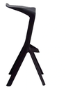 SILLA BAR PIZZA ALTA - NEGRO