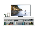 RACK GABINETE PARA TV PARIS DE 65 PULGADAS COLOR BLANCO