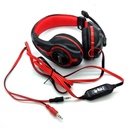 DIADEMA GAMER HAVIT H2116D PLUG 3,5 MICROFONO PC CALL