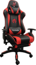 SILLA GAMER RECLINABLE ERGONOMICA ROJA KITSUNE