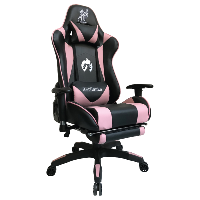 SILLA GAMER RECLINABLE ERGONOMICA PINK KITSUNE