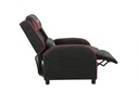 SILLA GAMER SILLÓN KRATOS RECLINABLE PARA OFICINA 2 COJINES CUERO