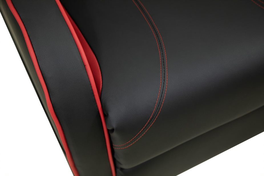 SILLA GAMER SILLÓN KRATOS RECLINABLE PARA OFICINA 2 COJINES CUERO
