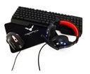 COMBO GAMER DIADEMA, TECLADO, PAD MOUSE  Y MOUSE WESDAR