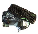 COMBO GAMER TECLADO MOUSE PAD MOUSE Y DIADEMA GAMER