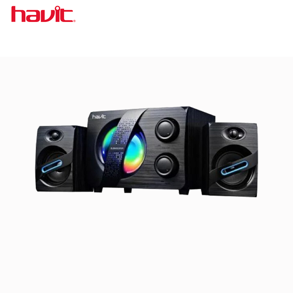 PARLANTE 2.1 CON CONEXION AUX,USB,BLUETOOTH HAVIT HV-SF5625