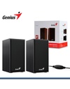 PARLANTES GENIUS SP - HF180 MADERA 6 WATTS 3.5 MM USB NEGRO