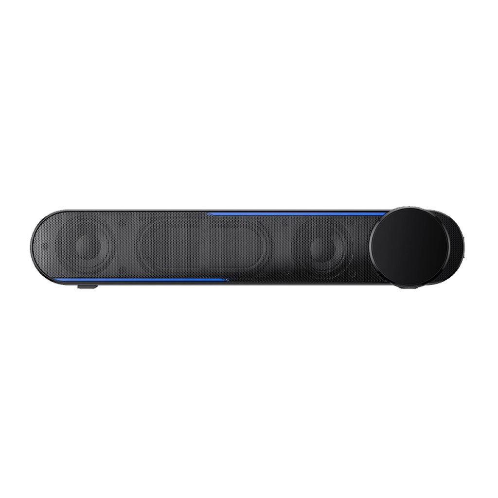 PARLANTE BOCINA M18 6W 3.5 MM USB LUZ LED AZUL