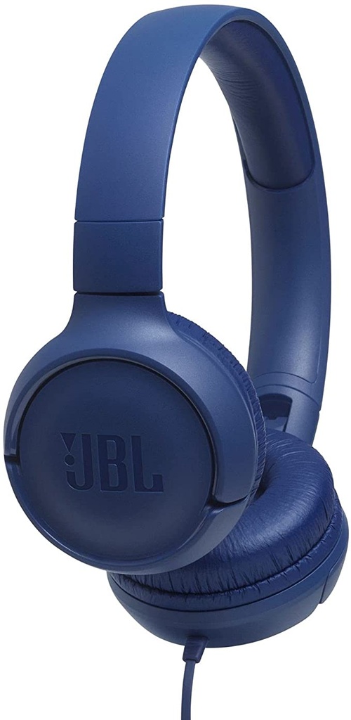 AUDIFONOS JBL ORIGINALES T500 AZUL 3.5M CONTRA RUIDO