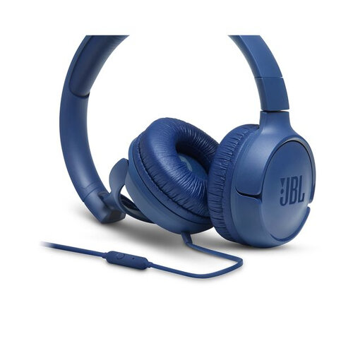 AUDIFONOS JBL ORIGINALES T500 AZUL 3.5M CONTRA RUIDO