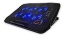 BASE REFRIGERANTE GAMER AZUL 6 RGB COOLER USB 17¨