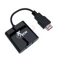 CONVERTIDOR DE HDMI MACHO A VGA HEMBRA XTECH