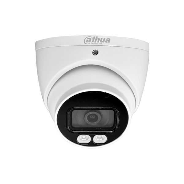 CAMARA 4 EN 1 FULLCOLOR 1080P TIPO DOMO SEMIMETALICO 2,8MM FOV 106° LUZ VISIBLE 20M IP67