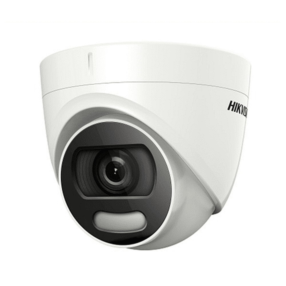 CAMARA TURBO 1080P TURRET F2.8mm 0.001LUX F1.0 24/7 COLOR VU LUZ BLANCA 20M 3D DNR DWDR IP67 PLASTICA HIKVISION