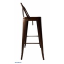 SILLA BAR BUTACO TOLIX METALICO BRILLANTE COBRE