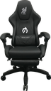 SILLA GAMER BRAZOS FIJOS RECLINABLE AKIRA NEGRA