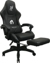 SILLA GAMER BRAZOS FIJOS RECLINABLE AKIRA NEGRA