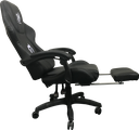 SILLA GAMER BRAZOS FIJOS RECLINABLE AKIRA NEGRA