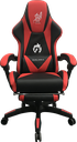 SILLA GAMER BRAZOS FIJOS RECLINABLE ROJA AKIRA