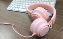 AUDIFONOS DIADEMA GAMER ROSADOS CABLEADOS 3.5MM