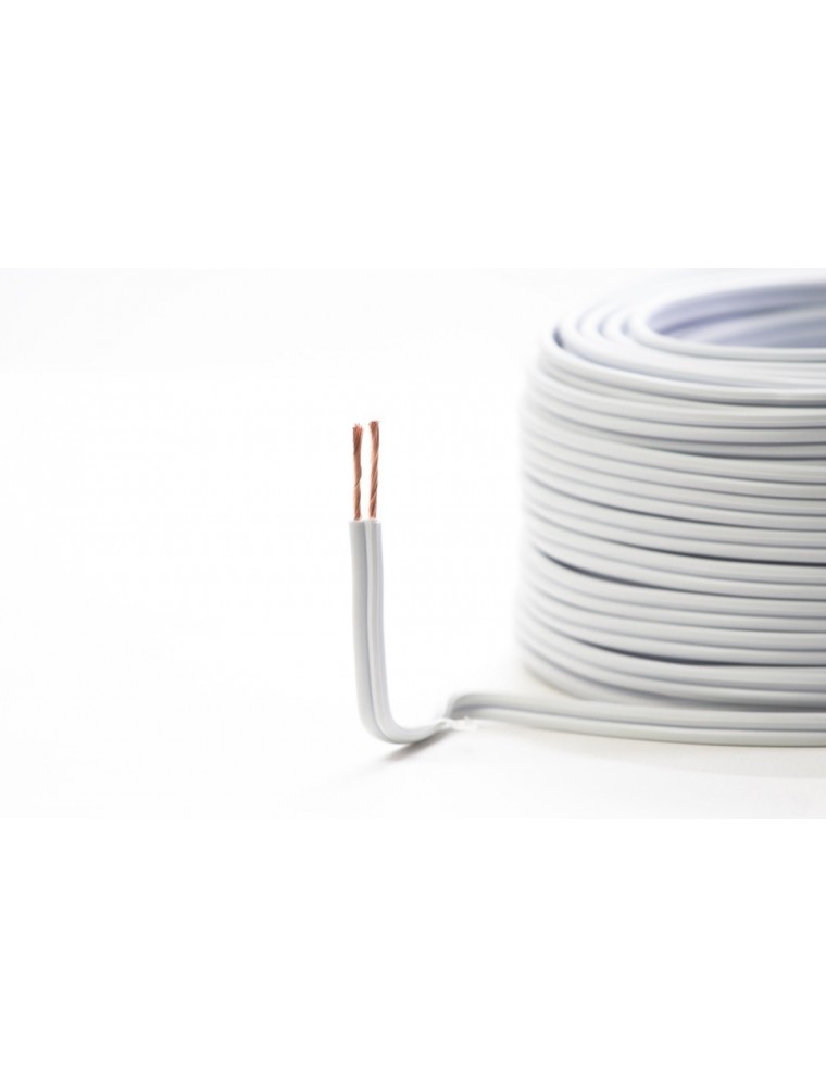 CABLE DUPLEX 2 X 16 BLANCO 100 METROS