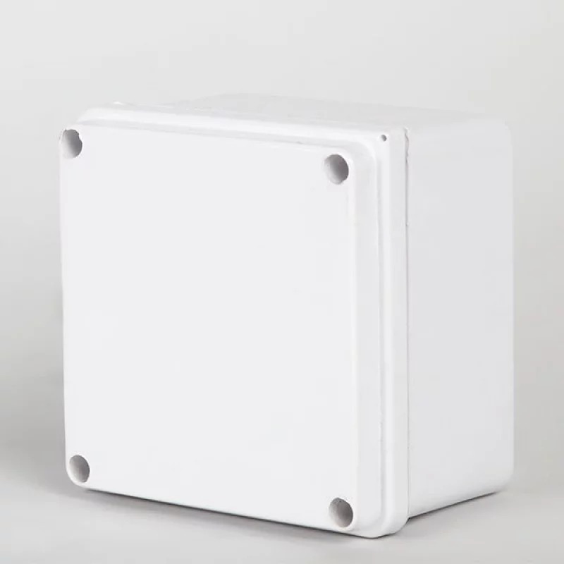 CAJA DE PASO PLASTICA 25 X 25 BLANCA POLIPROPILENO