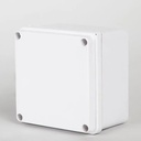 CAJA DE PASO PLASTICA 25 X 25 BLANCA POLIPROPILENO