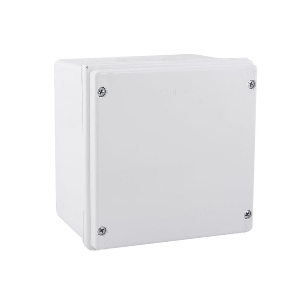 CAJA DE PASO PLASTICA 25 X 25 BLANCA POLIPROPILENO