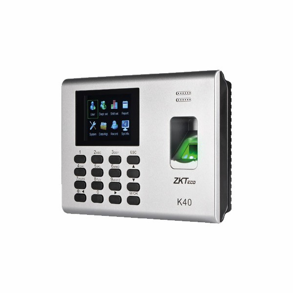CONTROL DE ACCESO K40 ZKTECO TCP/IP 1000 HUELLAS TARJETA ID