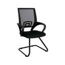 ESTRUCTURA NEGRA / ASIENTO NEGRO / ESPALDA EN MALLA NEGRA