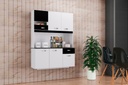 ALACENA LILI 6 PUERTAS EMPORTRABLE BLANCO 1 CAJON