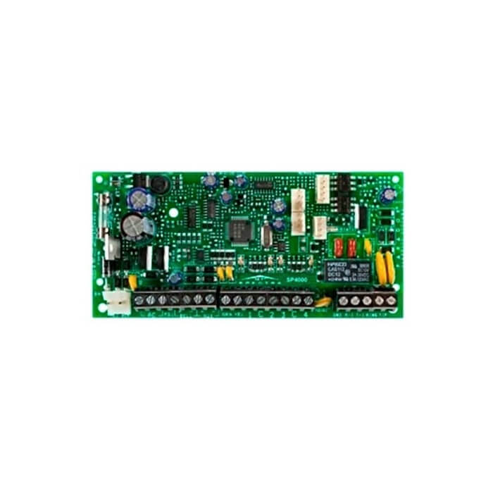 CENTRAL DE ALARMA DE 4 X 2 ZONAS EXPANDIBLE A 32 ZONAS NO INCLUYE CAJA NI TECLADO
