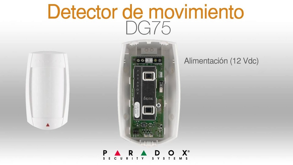 DETECTOR DE MOVIMIENTO DIGITAL TIPO QUAD ANTIMASCOTA