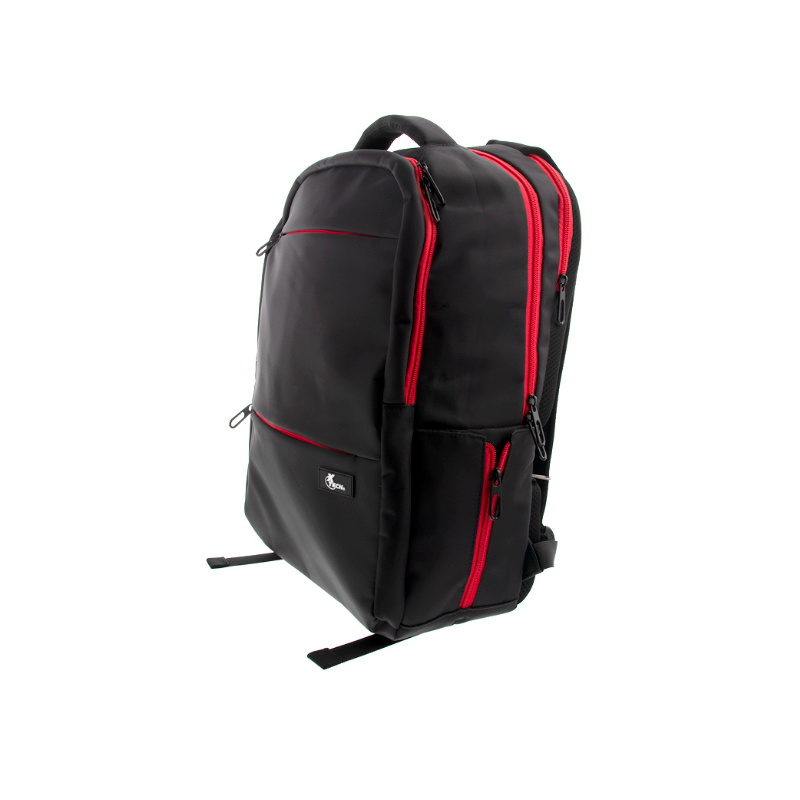 MALETA MORRAL GAMER ROJA PORTATIL 16.5 NYLON ANTIROBO