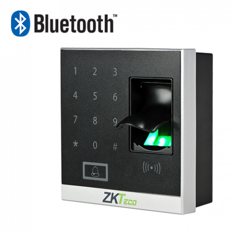 CONTROL DE ACCESO BIOMÉTRICO BLUETOOTH X8 ZKTECO CON APP