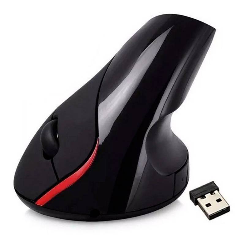 MOUSE INALAMBRICO VERTICAL RECARGABLE USB -801