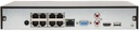 NVR 16CH H.265 DECODIFICACION 8CH@2MP AB ENTRADA 80MBPS 1 SATA 1 HDMI 8 POE MAX.72W