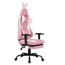 SILLA GAMER ROSADA BRAZOS GRADUABLES WAIFU CONEJO