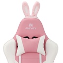 SILLA GAMER ROSADA BRAZOS GRADUABLES WAIFU CONEJO