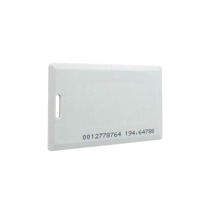 TARJETA DE PROXIMIDAD SAT T-02EM, RFID 125 KHZ, GRUESA, PVC