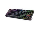 TECLADO GAMER MECANICO NEGRO SW BLUE RGB USB ESPAÑOL
