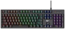 TECLADO MECANICO GAMER RGB HAVIT KB858L MULTIMEDIA USB