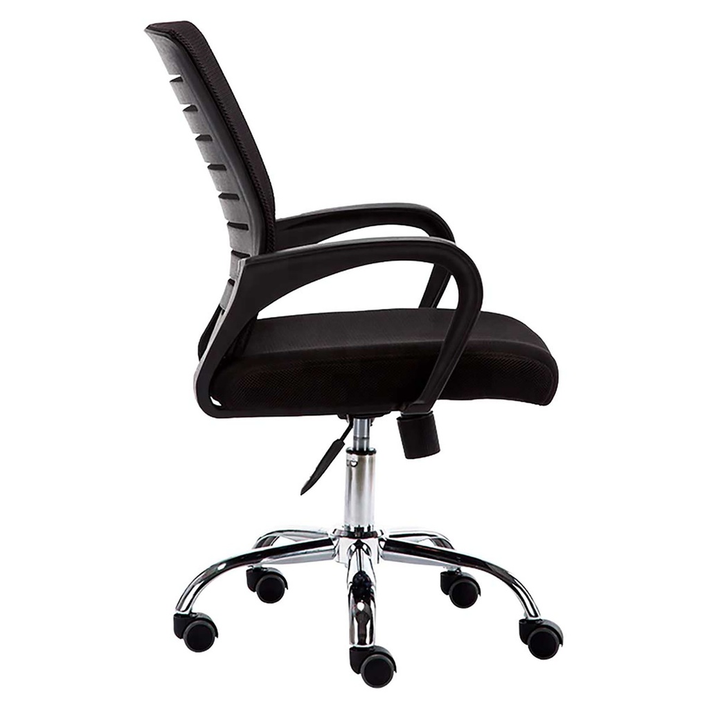 SILLA DE OFICINA MALLA COLLINS SIN CABECERO GIRATORIA BRAZO FIJO