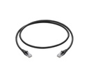 PATCH CORD CABLE UTP CATEGORIA 6 COBRE 5 METROS NEGRO