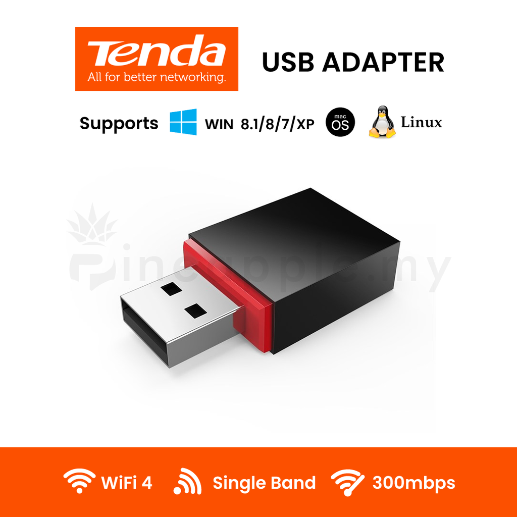 USB WIFI 300MBPS TENDA U3 INALAMBRICO ADAPTADOR