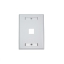 FACE PLATE SENCILLO SURLINK PARA RED RJ45 BLANCO