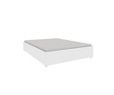 CAMA DOBLE MONACO BLANCO MADERA 140X 195 MDP